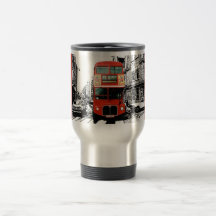 Tasse de banlieusard d'autobus de Londres