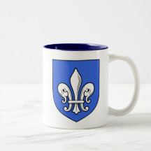 Tasse de bouclier de famille de Digby