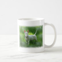 Tasse de café de bull-terrier