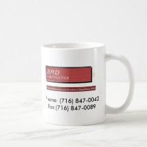 Tasse de café de construction de la RFA