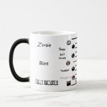 Tasse de mètre d'humeur
