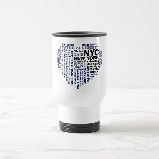 Tasse de NYC - choisissez le style et la couleur
