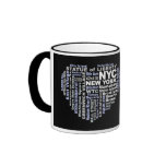 Tasse de NYC - choisissez le style et la couleur