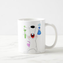 Tasse de rat de laboratoire de tube à essai