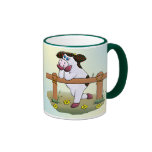 Tasse de "simplicité d'étreinte" de vache à houx