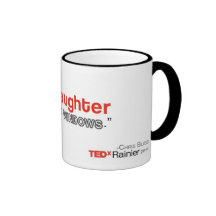 Tasse de TEDxRainier - bonheur de Chris
