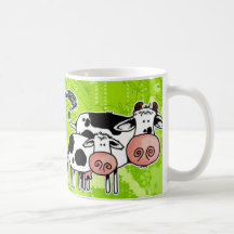 tasse de vache et de veau