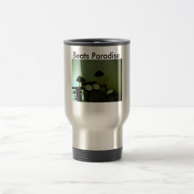 Tasse de voyage de paradis de battements