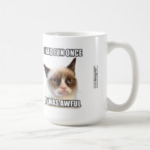 Tasse grincheuse de Cat™ - "j'ai eu l'amusement pa