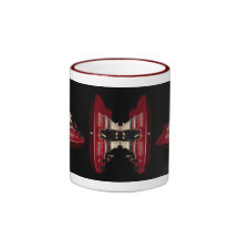 Tasse jumelle de guitare de cou