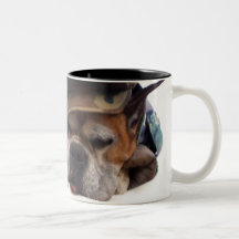 Tasse militaire de boxeur