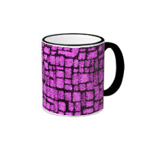 tasse rose de mur