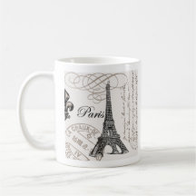 Tasse vintage de Paris…