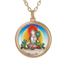 Tatouage blanc Tara de thangka tibétain oriental f Bijouterie Fantaisie