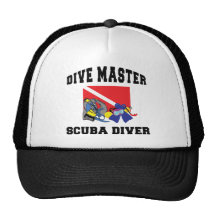 Tauchen-VorlagenSporttaucher Trucker Caps