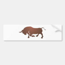 Taureau bull adhésifs pour voiture
