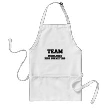 Team-Versicherungs-Risiko-Feldmesser Schürze