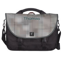 Techno abstrakte Laptop-Taschen-Schablone