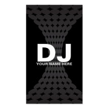 Techno Steigung DJ-Visitenkarten