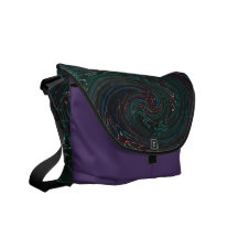 techno Wellenmusik 4 Rickshaw-Botetasche Kuriertasche