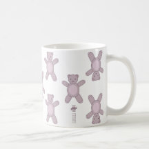 Teddybärart Tee Tasse