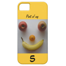 "Teil von meinem 5" auf iphone 5 iPhone 5 Etui