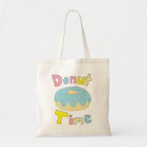 Temps de beignet sacs en toile