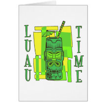 Temps de Luau Cartes De Vœux