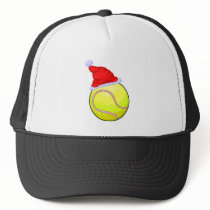Tennis-Ball (Weihnachtsmannmütze)