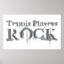 Tennis-Spieler-Felsen