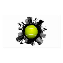Tennis-Stadt Visitenkarten Vorlage