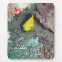 Teppich von souris' caraïbes'fisch mauspad