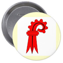 Terre de Bâle, Suisse Badges Avec Agrafe