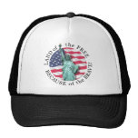 Terre du libre… casquette de camionneur