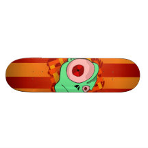 Tête de zombi skateboards personnalisés