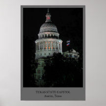 Texas-Staats-Hauptstadt Posterdrucke