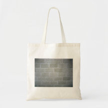 Texture douce de mur avec les briques blanches sacs de toile