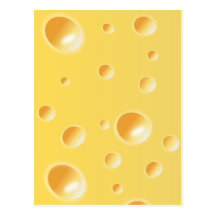 Texture jaune de fromage suisse carte postale
