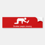 ⚠ thaïlandais de croisement de signe de ⚠ de perso adhésif pour voiture