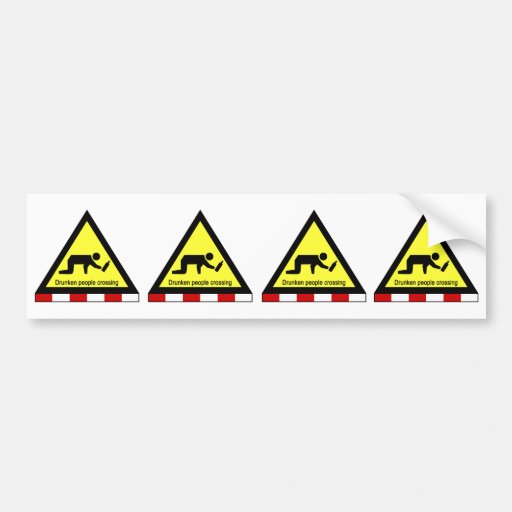 ⚠ thaïlandais de croisement de signe de ⚠ de perso autocollant pour voiture