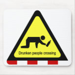 ⚠ thaïlandais de croisement de signe de ⚠ de perso tapis de souris