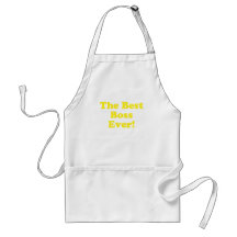 The Best Boss Ever Apron