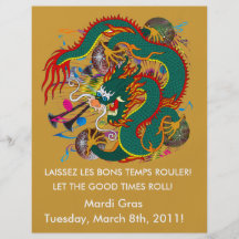 The-Mardi Gras Drache V-2 Flyer