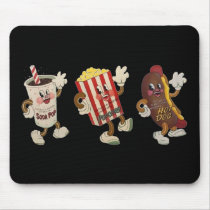 Theaterimbiss-Trio mousepad
