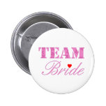 Thème de jeune mariée d'équipe badges
