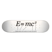 Théorie d'E=MC2 Einstein de relativité Plateau De Skate
