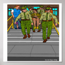 Ther Strugglers tragen Plakat