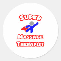 Thérapeute superbe de massage adhésif