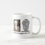 Thomas Alva Edison tut nicht gemein sein unbrauchb Kaffee Tasse