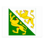 Thurgau Flagge Postkarte